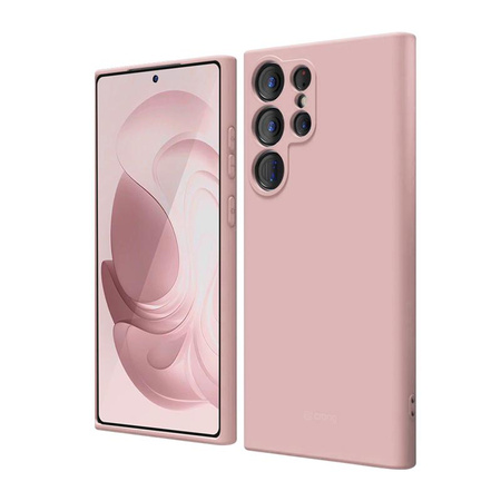 Crong Color Cover - Étui Samsung Galaxy S23 Ultra (rose)