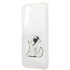 Karl Lagerfeld Choupette Fun  - Etui Samsung Galaxy S22 (przezroczysty)