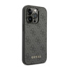 Guess 4G Metal Gold Logo  Case iPhone 14 Pro Max (Grey)