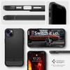 Spigen Rugged Armor MagSafe - Tasche für iPhone 15 Plus / iPhone 14 Plus (Schwarz)
