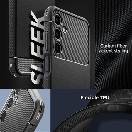 Spigen Rugged Armor - Etui pour Samsung Galaxy A25 5G (Noir)