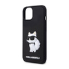 Karl Lagerfeld 3D Rubber NFT Choupette - Coque iPhone 14 (Noir)