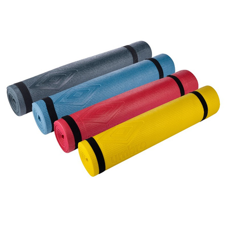 Umbro - Non-slip yoga / fitness mat 173x61 cm (Yellow)