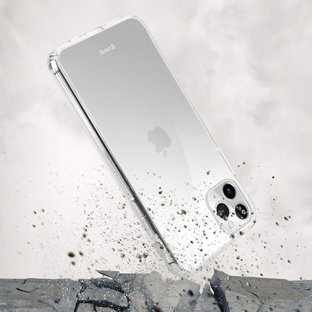 Crong Crystal Shield Cover - Coque pour iPhone 11 Pro Max (Transparent)