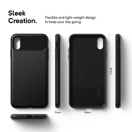 Case Case Vault de Caseology - Coque pour iPhone Xs Max (Noir)