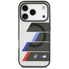 BMW M IML Metal Buttons Tricolor Lines MagSafe - Case iPhone 17 Pro Max (anthracite)