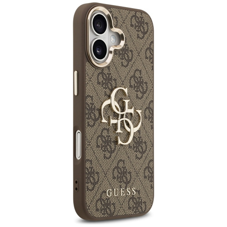 Etui do iPhone 17 Guess Classic Oryginalne Brązowy Modny Pokrowiec Case