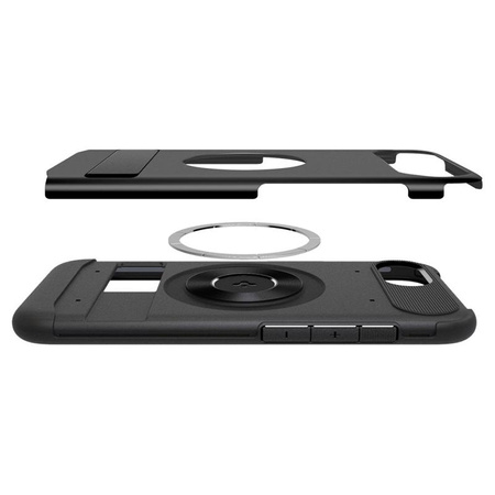 Spigen Slim Armor Mag MagSafe - Case for iPhone 16e (Black)