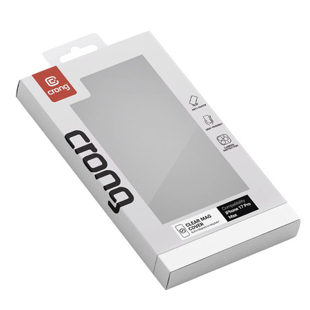 PRZEZROCZYSTE ETUI MAGSAFE DO IPHONE 17 PRO MAX Crong BEZBARWNE MAGNETYCZNE