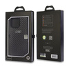 Audi Carbon Fiber - Case for iPhone 14 Pro Max (Black)