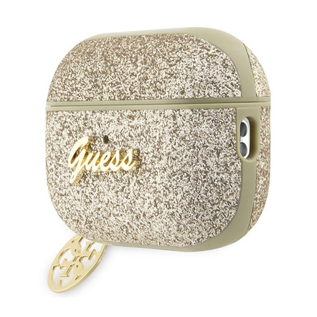 Guess 4G Glitter Flake - AirPods Pro 2 Case (Gold)