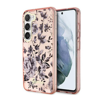Guess Flower Collection - Samsung Galaxy S23+ Case (pink)