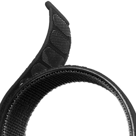 PURO Nylon - Bracelet pour Apple Watch 42/44/45 mm (Noir)