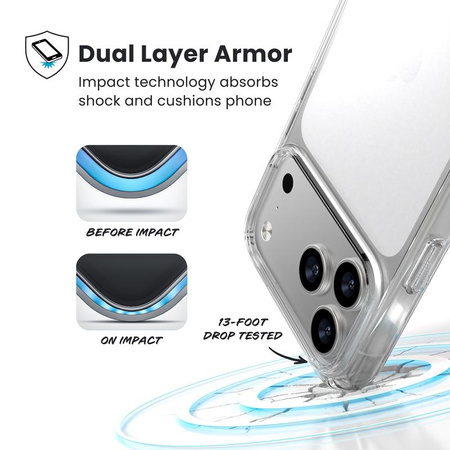 ETUI PANCERNE SPECK DO IPHONE 17 PRO MAX PRZEZROCZYSTE BEZBARWNE CASE