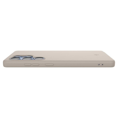 Spigen Silicone Fit MagSafe - étui pour Samsung Galaxy S25 Ultra (Natural Titanium)