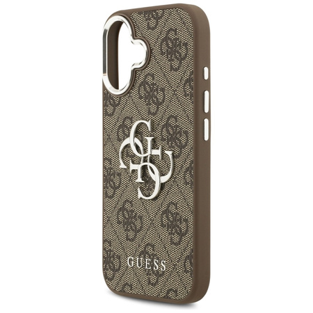 Etui do iPhone 17 Guess Classic Oryginalne Brązowy Modny Pokrowiec Case