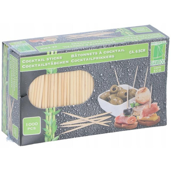 Toothpicks 1000 pcs. natural bamboo
