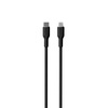 PURO ICON Soft Cable – Kabel USB-C do Lightning certyfikat MFi 1.5 m (Black)