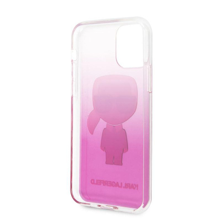 Karl Lagerfeld Iconic Karl Gradient - iPhone 11 Pro Case (pink)