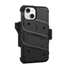 ZIZO BOLT Series - Armored iPhone 14 case with 9H glass for screen + holder with stand (black)