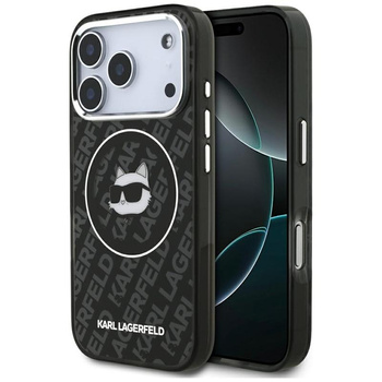 ETUI DO IPHONE 17 PRO do MAGSAFE KARL LAGERFELD ORYGINALNE CZARNE MODNE
