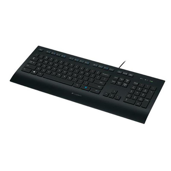 Logitech Comfort K280e - Vezetékes billentyűzet (fekete)