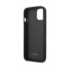 BMW Leather Curve Perforate HC - Etui iPhone 13 mini (rouge)
