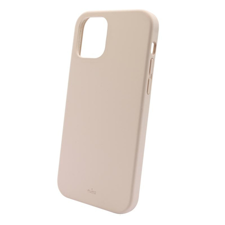 PURO ICON Cover - iPhone 13 Pro Hülle mit antimikrobiellem Schutz (Sand Pink)