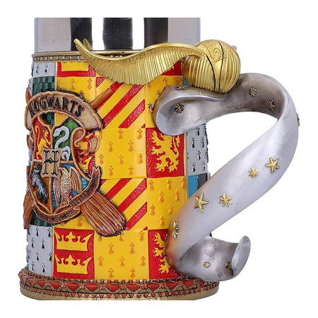 Harry Potter - Tazza/Teschio in acciaio inossidabile in confezione regalo Boccino d'oro 600 ml