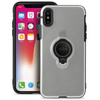 PURO Magnet Ring Cover - pouzdro na iPhone XR s magnetickým úchytem na prst (průhledné)