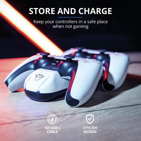 Trust GXT250 - Töltő 2 PS5 párnához