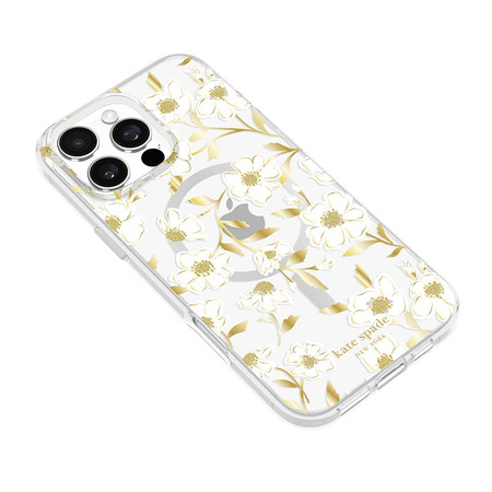 Kate Spade New York Protective Gems MagSafe - Pouzdro pro iPhone 16 Pro Max (Sunshine Floral)