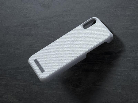 Nordic Elements Original Idun - Material Case iPhone Xs / X (Light Grey)