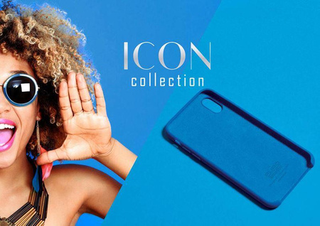 PURO ICON Cover - Pouzdro iPhone SE (2022 / 2020) / 8 / 7 / 6s (černé)