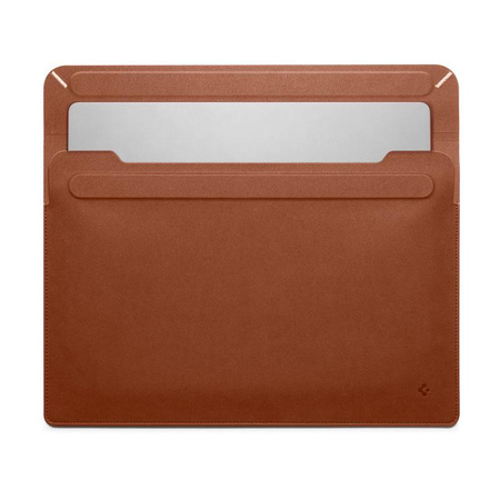 Spigen Valentinus Sleeve Laptop - 13" / 14" Notebooktasche (Klassisch Braun)