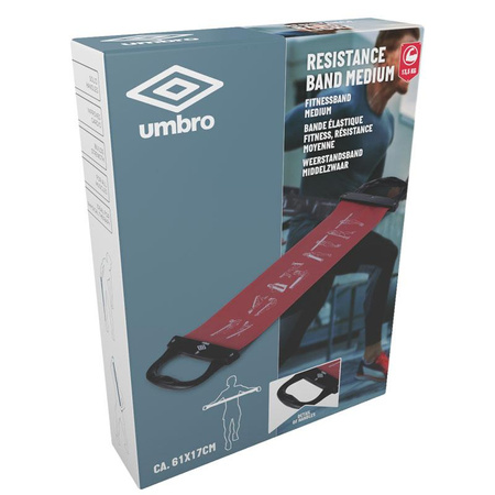Umbro - Resistance cvičební guma střední (červená)