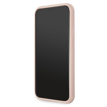 Karl Lagerfeld Silikon Stack Logo - iPhone 11 Hülle (rosa)