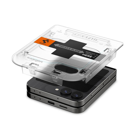 Spigen Glas.TR EZ Fit 2-Pack - Tvrzené sklo pro Samsung Galax Z Flip 6 / 7 FE (2 kusy)