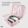 Case-Mate Mini Travel Tote Bag - Wodoodporna torba podróżna na ramię (Silver Chrome)