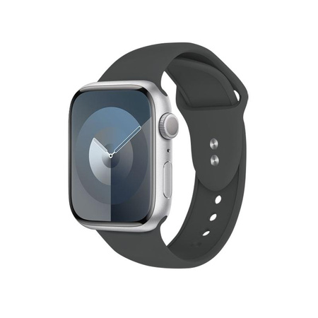 Crong Liquid - Pánt Apple Watch 44/45/46/49 mm-es órához (grafit)