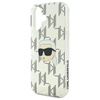 Karl Lagerfeld IML Karl Head Galvanisiert - iPhone 16 Hülle (Transparent)