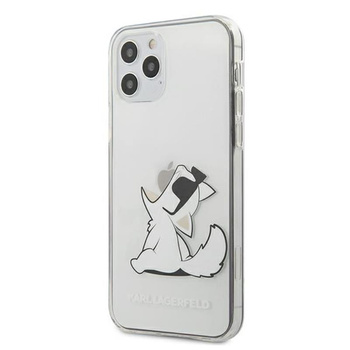 Karl Lagerfeld Choupette Fun Sonnenbrille - iPhone 12 / iPhone 12 Pro Tasche (Transparent)