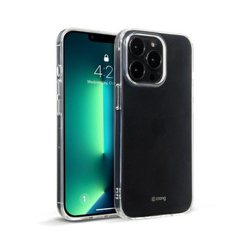 ETUI PRZEZROCZYSTE DO IPHONE 13 PRO, Crong Bezbarwne, Eleganckie, Plecki