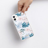 ETUI KWIATY DO IPHONE 12 MINI, Crong Wielokolorowe, Eleganckie, Kwiatowe