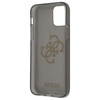 Pouzdro Guess Glitter 4G Big Logo - iPhone 12 / iPhone 12 Pro (černé)