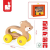 Janod - Baby Pop wooden vehicle teddy bear