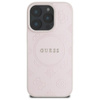 Étui Guess Saffiano Peony Classic Logo MagSafe - iPhone 16 Pro Max (rose)