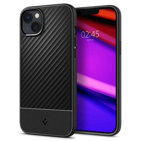 Spigen Core Armor - Hülle für iPhone 14 (Schwarz matt)