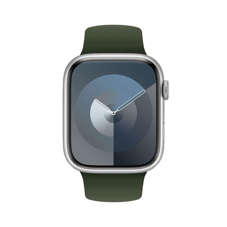 Crong Liquid - Apple Watch szíj 38/40/41/42 mm (zöld)