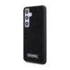 Karl Lagerfeld Rhinestone Metal Logo - Samsung Galaxy S24 Case (black)